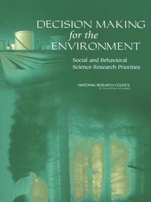 cover image of Decision Making for the Environment